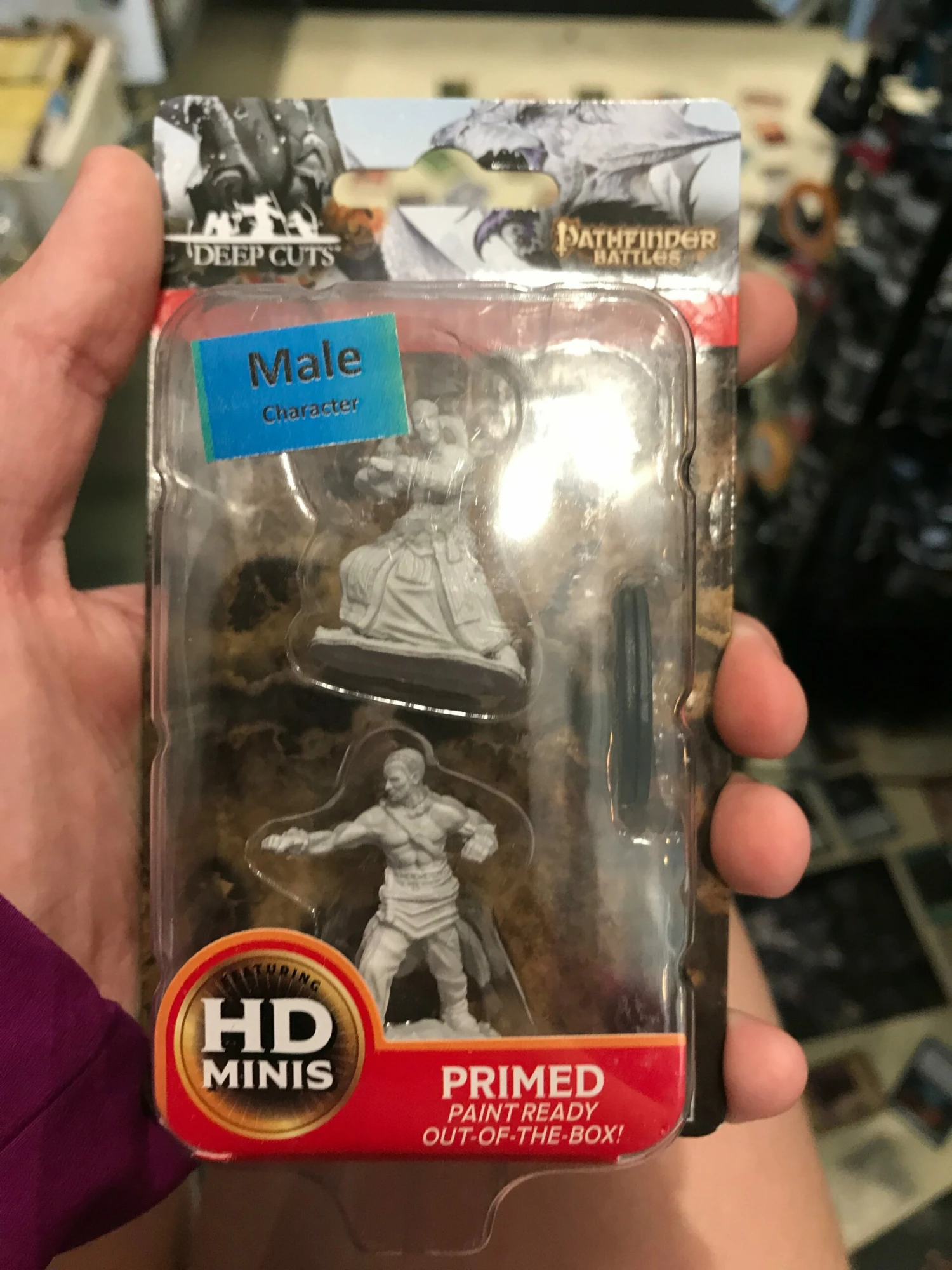 Various Miniature - Male Human Monk 3 Various Miniature - Male Human Monk