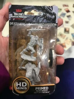 Various Miniature - Death Knight & Helmed Horror