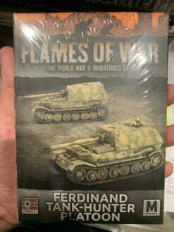 Flames Of War - Ferdinand Tank-Hunter Platoon (x2)