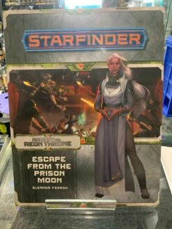 Starfinder RPG Adventure Path Against The Aeon Throne #2 Escape From The Prison Moon