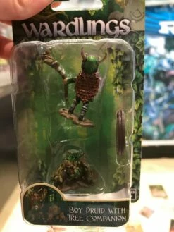 Various Miniature - Wardlings Boy Druid/Tree Comp