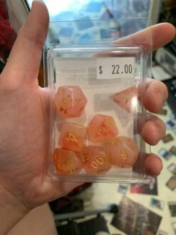 TMG RPG Dice - Hazy Sunset