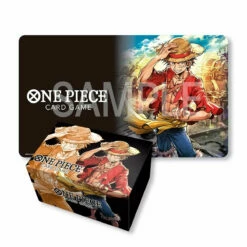 One Piece Card Game Playmat And Storage Box Set Monkey.D.Luffy
