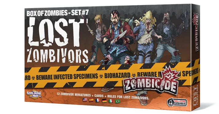 Zombicide Box Of Zombies 2 Lost Zombivors 3 Zombicide Box Of Zombies 2 Lost Zombivors