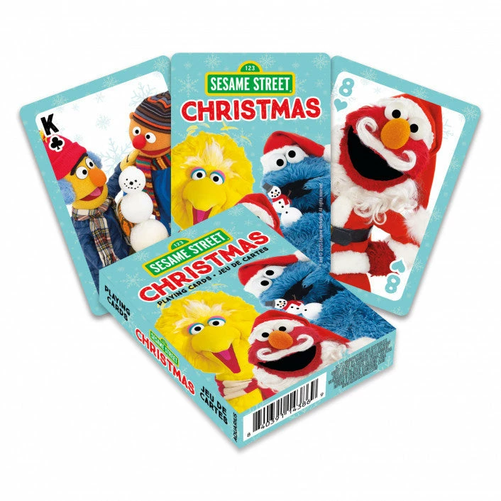 Playing Cards Sesame Street Christmas 3 Playing Cards Sesame Street Christmas