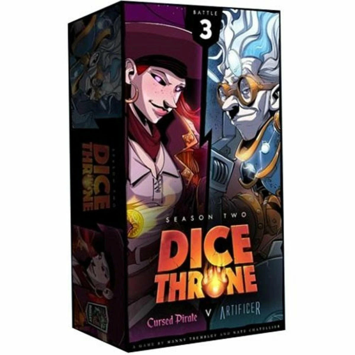 Dice Throne Season 2 Battle Box 3 Cursed Pirate VS Artificer 3 Dice Throne Season 2 Battle Box 3 Cursed Pirate VS Artificer