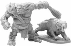 Reaper Bones - Hill Giant Hunter & Dire Lion