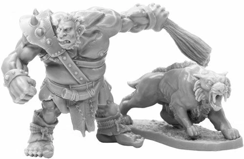Reaper Bones - Hill Giant Hunter & Dire Lion 3 Reaper Bones - Hill Giant Hunter & Dire Lion