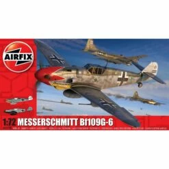 1:72 Messerschmitt Bf109G-6 By Airfix A02029B Model Aircraft