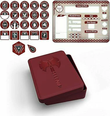 Dungeons & Dragons D&D Class Token Set Barbarian 3 Dungeons & Dragons D&D Class Token Set Barbarian