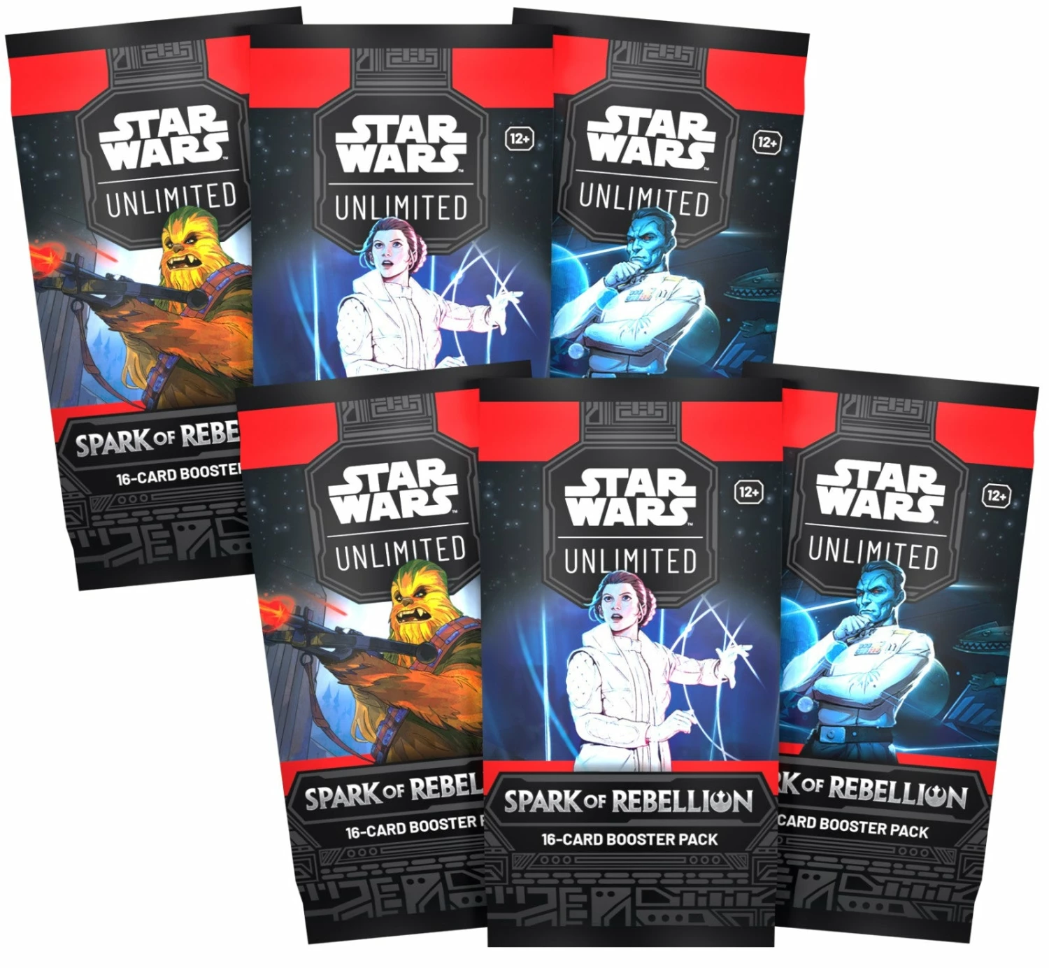Star Wars Unlimited - Spark Of Rebellion Booster Display (24) 4 Star Wars Unlimited - Spark Of Rebellion Booster Display (24) - Image 2