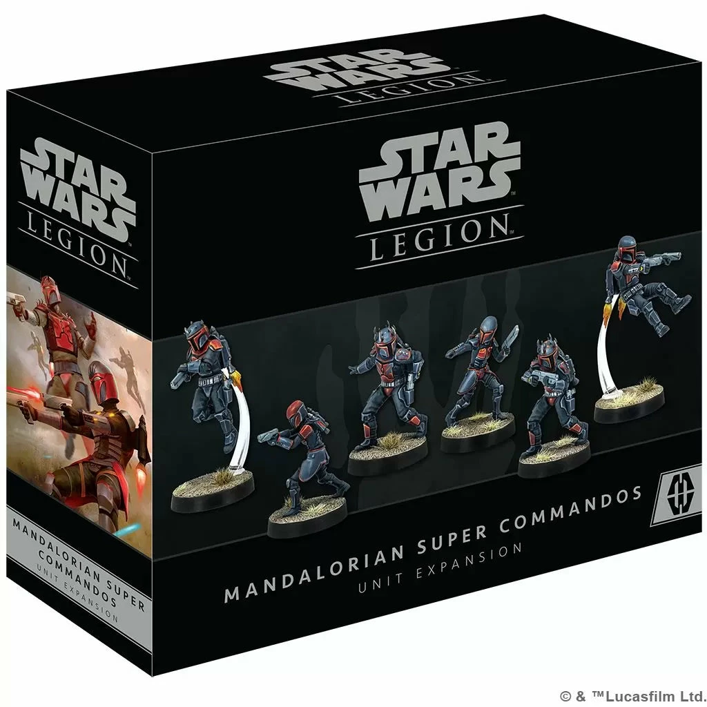 Star Wars Legion Mandalorian Super Commandos Unit Expansion 3 Star Wars Legion Mandalorian Super Commandos Unit Expansion