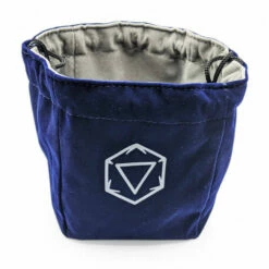 Various Dice Bag Velvet - Blue