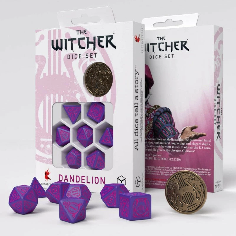 The Witcher Dice Set. Dandelion - The Hearts' Conqueror (7) 3 The Witcher Dice Set. Dandelion - The Hearts' Conqueror (7)