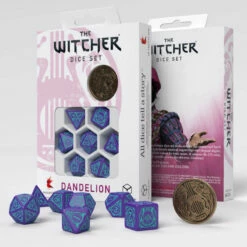 The Witcher Dice Set. Dandelion - Half A Century Of Poetry (7)