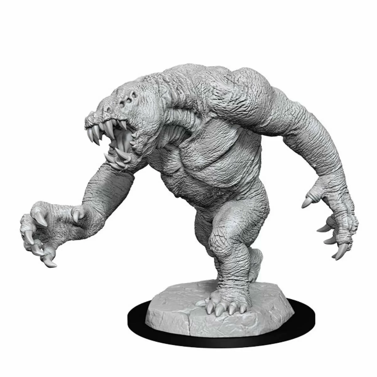 Miniature - D&D - Unpainted Gray Render 3 Miniature - D&D - Unpainted Gray Render